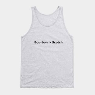 Bourbon > Scotch Tank Top